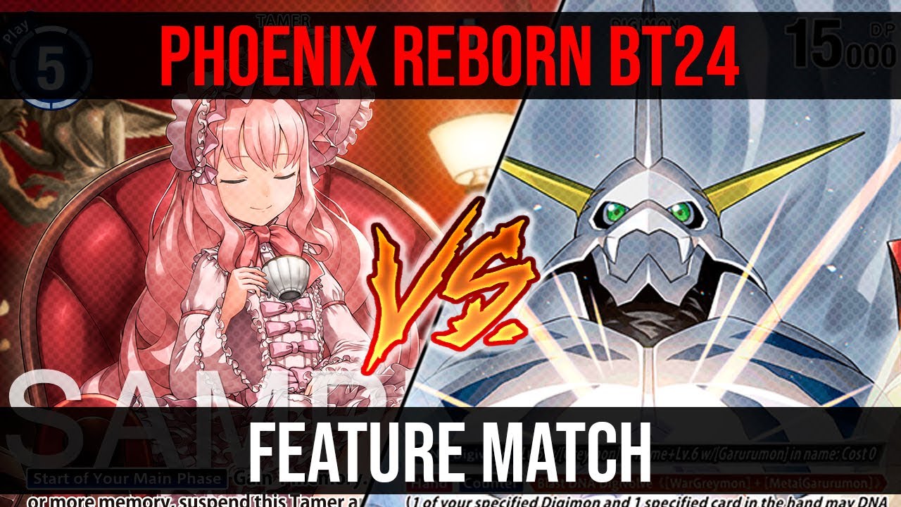 OLYMPOS XII VS OMNIMON | PHOENIX REBORN BT24 FEATURE MATCH