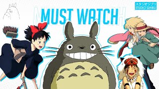 6 Best ANIME Movies from Studio Ghibli's Masterclass Director!