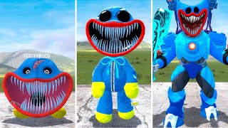 EVOLUTION OF NEW HUGGY WUGGY SMILING CRITTERS MONSTERS POPPY PLAYTIME CHAPTER 3 In Garry's Mod!