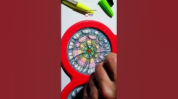 Passing Down The Spirograph: My Childhood Favorite Toy Is Now A Family Tradition #shorts #mandala