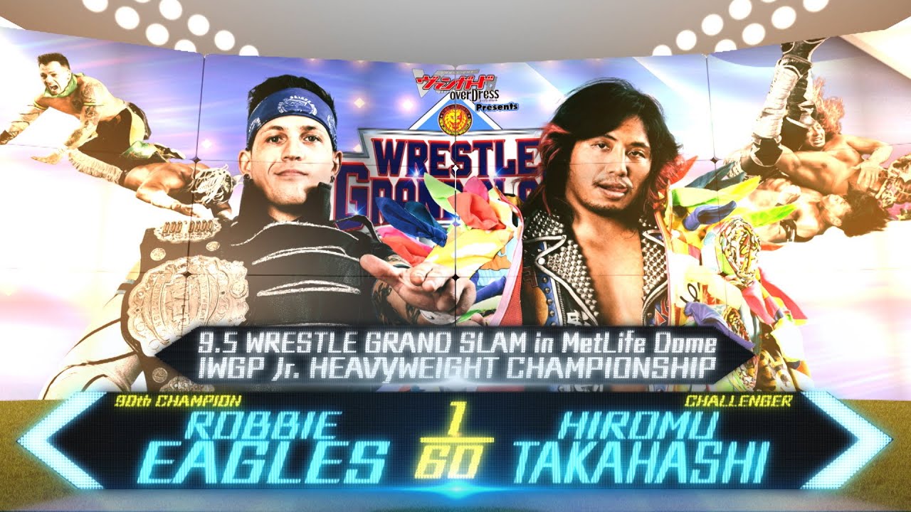 煽りvtr ロビー イーグルス Vs 高橋ヒロム 新日本プロレス 9 5 Iwgpジュニアヘビー級選手権試合 Youtube
