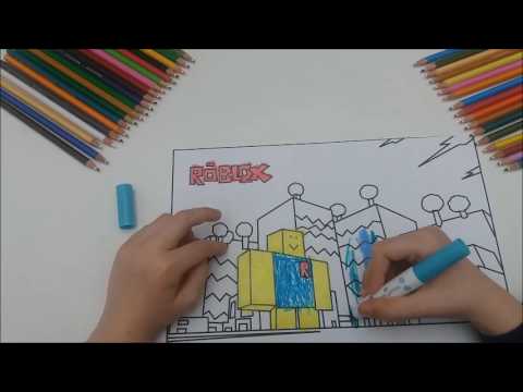 Roblox Coloring Page Youtube - large roblox coloring pages for kids