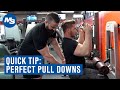 Quick Tip: How to Perfect Your Lat Pull Downs