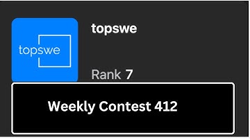 LeetCode Weekly Contest 412 Solutions