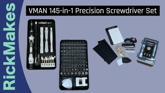 YINSAN 120 in 1 Precision Screwdriver Set Magnetic Mini Screwdriver Set DIY Electronic Repair Tool Kit for Phone Laptop PC Watch Xbox Mac PlayStation