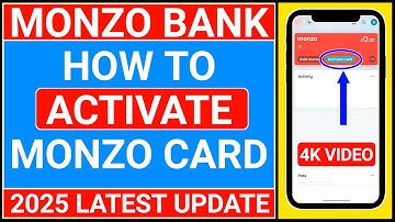 how to activate monzo card | monzo card activation