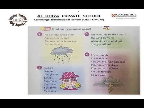 Poems and Rhymes on a theme - YouTube