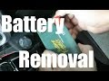 Yamaha FJR1300 Battery Removal