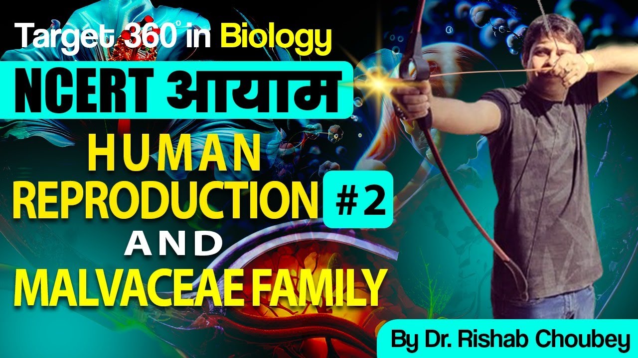 Human Reproduction Part - 02 And Malvaceae Family | Target 360 | BIO GURU | NEET 2024 Biology