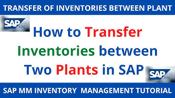 How to Transfer inventories from One Plant to another Plant in SAP II SAP T CODE MIGO II STO IN SAP