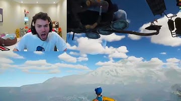 Adin Ross goes insane after he slips up on "Only Up!"... 😂