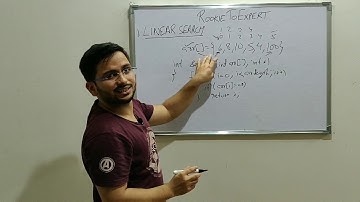 Linear Search with Space and Time Complexity