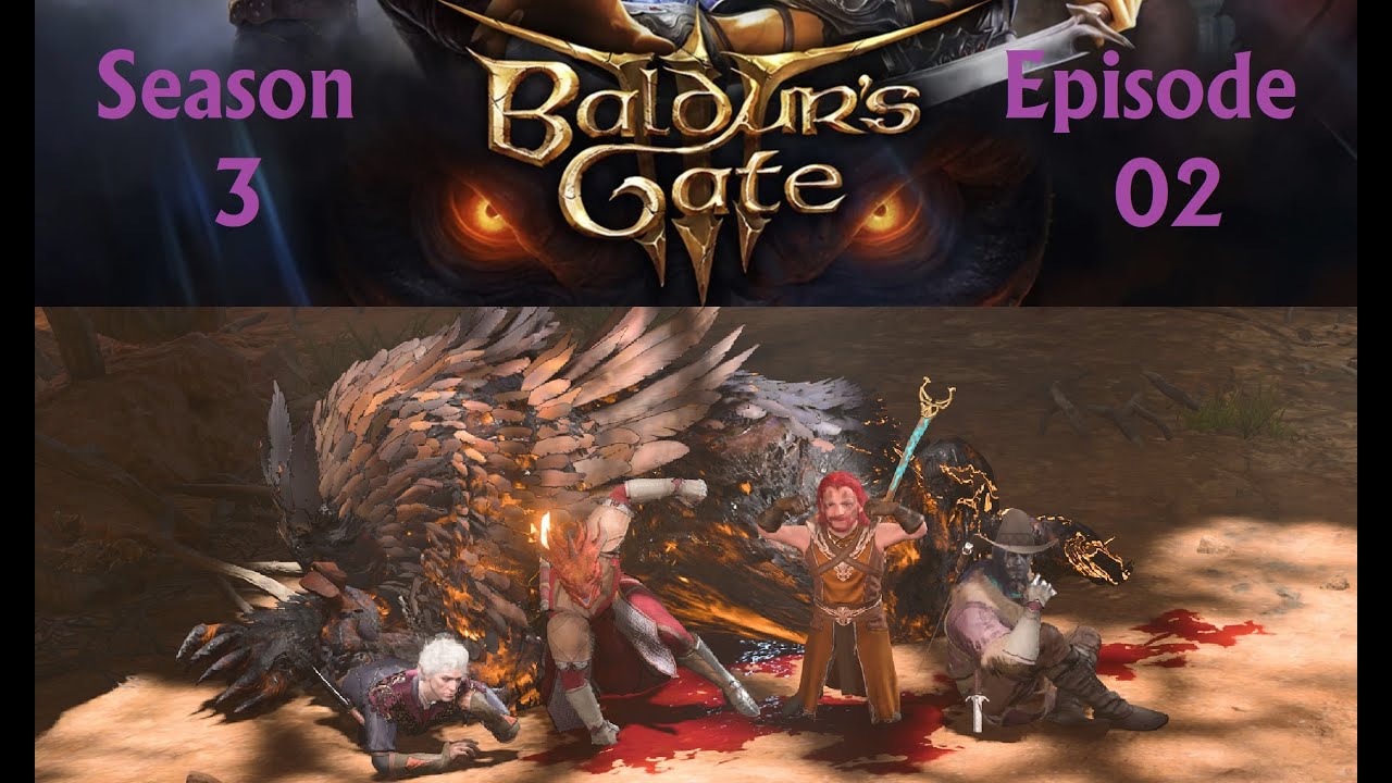 Baldur's Gate 3 Season 2 with Mods Broke! Season 3 Episode 2 Blighted Village.