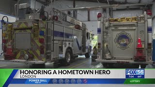 Honoring a hometown hero: Colleagues remember fire major who laid down his life to protect his wife