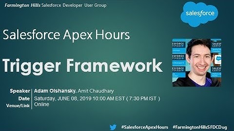 Trigger Framework in Salesforce