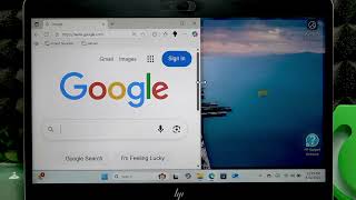 HP EliteBook 745 – How to Use Split Screen