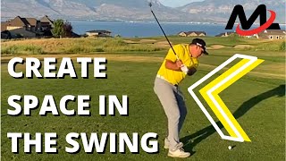 Get Out Of Your Own Way And Create SPACE In Your Swing | Milo Lines Golf