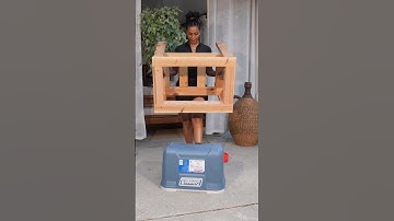 What a Woman…Part Two - Outdoor Cooler #diy #patiodiy #outdoorfurniture #backyardpatio