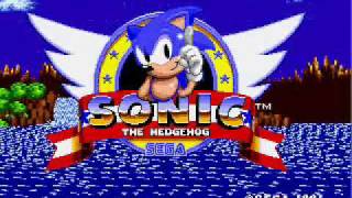 Sonic 1 Le Screen Emulated By The Ultimate Megadrive Soundfont