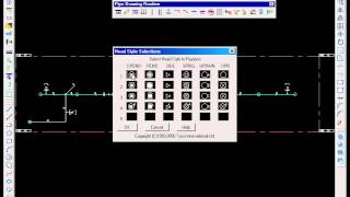SprinkCAD Sloping Pipe