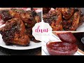 Air Fryer Honey BBQ Chicken Wings