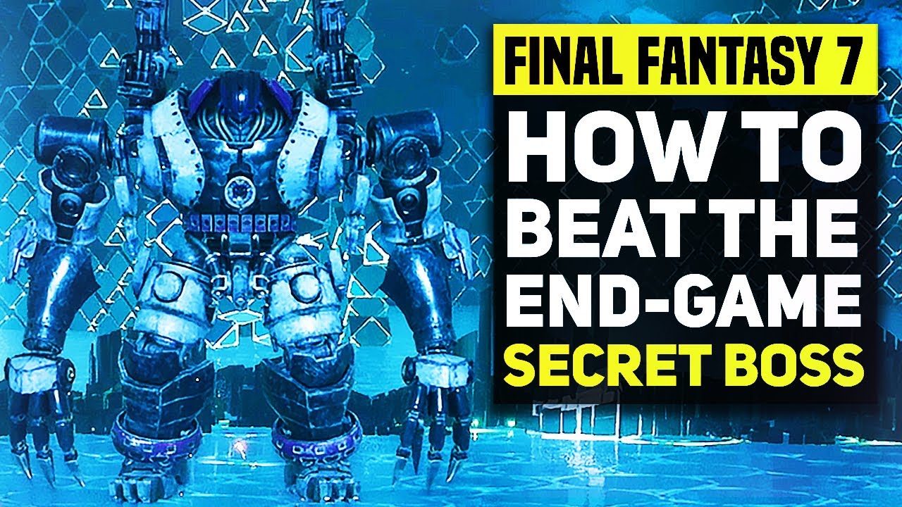 Final Fantasy 7 Remake: How To Beat The Top Secret Boss