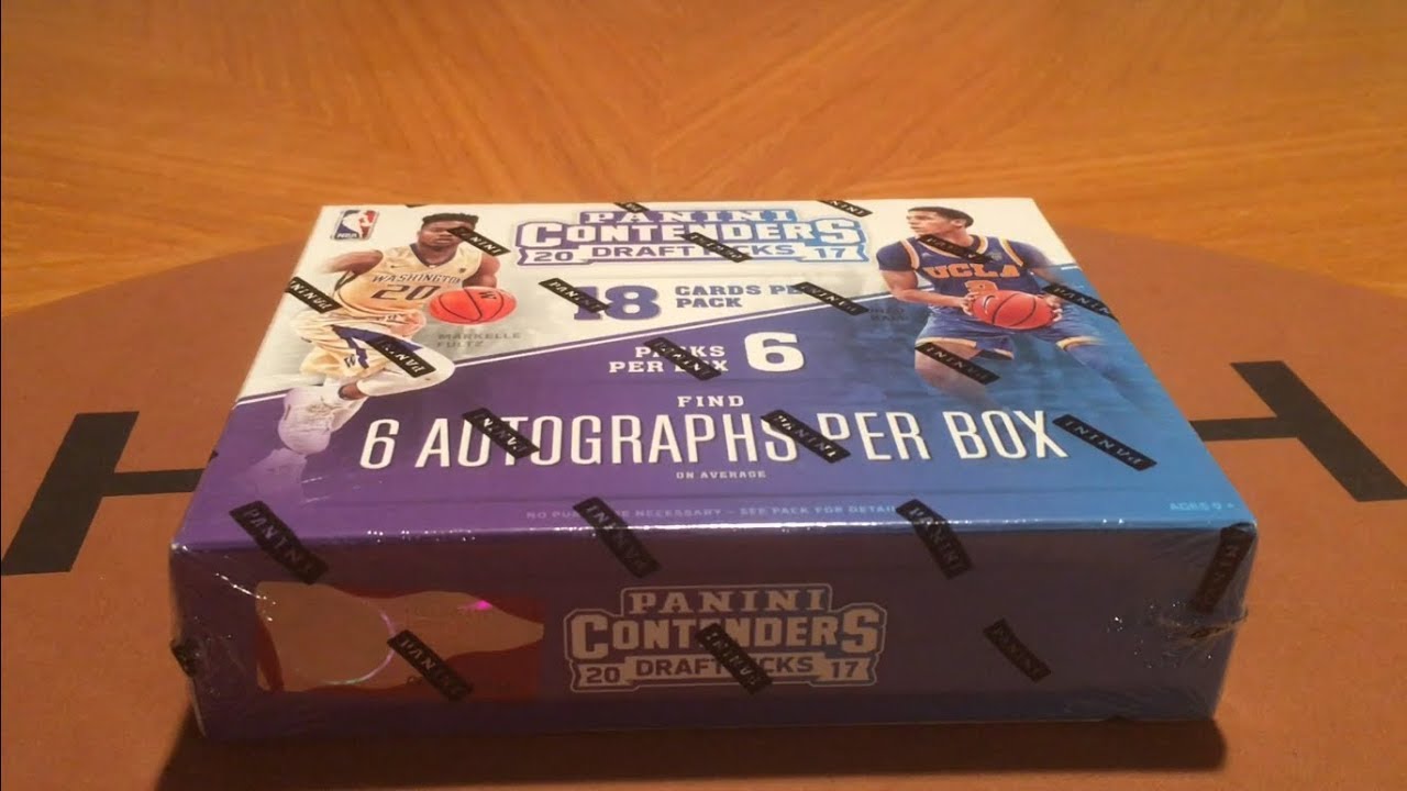 2017-18 Panini Contenders Draft Picks Basketball Hobby Box Break!