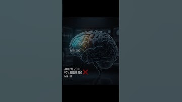 Einstein Used More Than 10%🤔The 10% Brain Myth Everyone Believes! #science #brain #myths #einstein