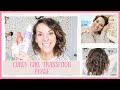 My 2A Curly Girl Method Routine  | Transition Phase (it gets better!)