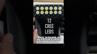 ORACLE Jeep Wrangler JK LED Off-Road Side Mirrors