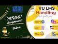 MTH601 Assignment 1 Solution | Fall Semester 2024 | Saima