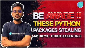 Be Aware these Python Packages are stealing your DATA and AWS keys !! 🤐 Abhijeet Gupta