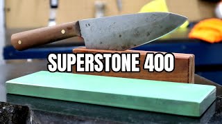 [3] Search for the ULTIMATE WATER STONE - [Naniwa Superstone 400]