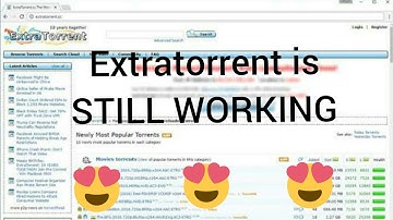 Extratorrent is still working after shut down