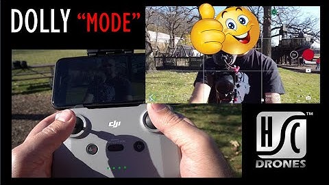 DJI Mini 2 Dolly Zoom - Tutorial: The best way to zoom and how to achieve the "Vertigo" effect