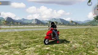 "Old Scooter"Xtreme Motorbikes" - Clan Race Dirt Bike Stunt Mega Ramp - Android Gameplay screenshot 4