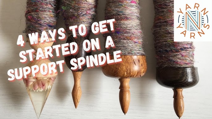 Drop Spindle Tutorial – Cynthia Wood Spinner