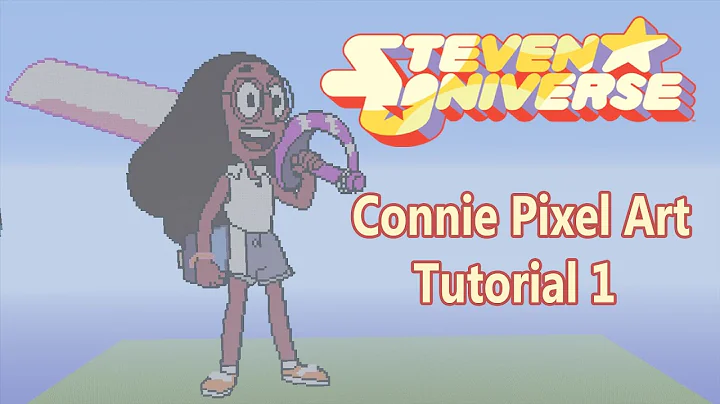 Minecraft | Connie Pixel Art Tutorial Part 1 (Steven Universe)