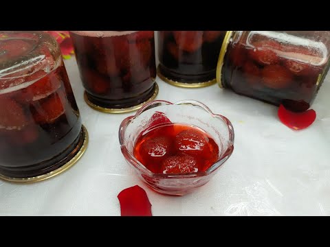Qulupnayli murabbo tayyorlash🍓😋😋/Strawberry Jam Recipe /Клубничное варенье 🍓