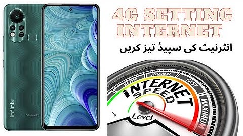 Infinix Hot 11s Internet Speed Fix Data Not Working