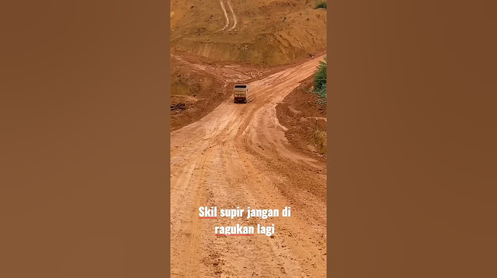 park 1 skill supir truk di saat tidak kuat naik tanjakan dan mundur #shorts #hdofficial