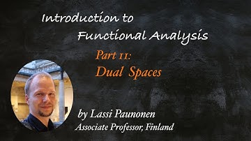 Dual Spaces (IFA21 Video 11)
