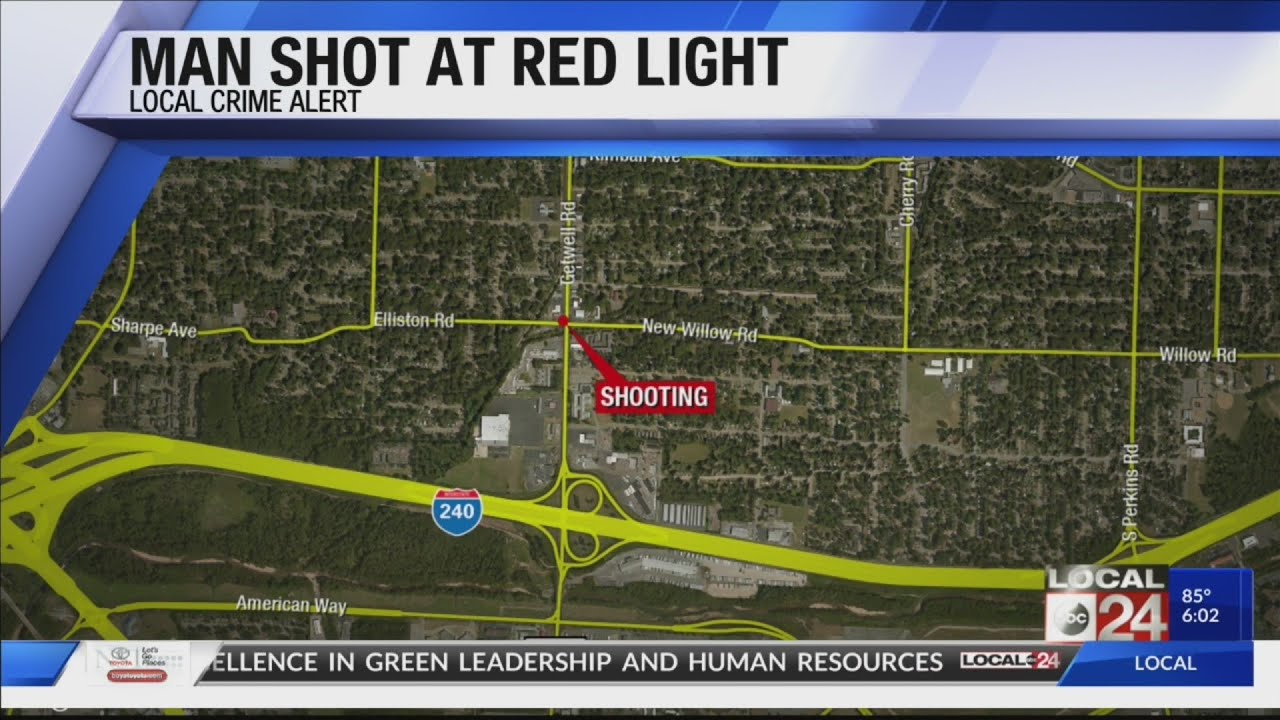 Police investigating man shot while sitting in car at intersection ...