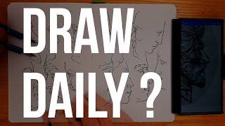 Draw & Listen - Should You DRAW DAILY - The Why And How