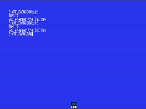 MSX-C Ver.1.2 (output buffering disabled)
