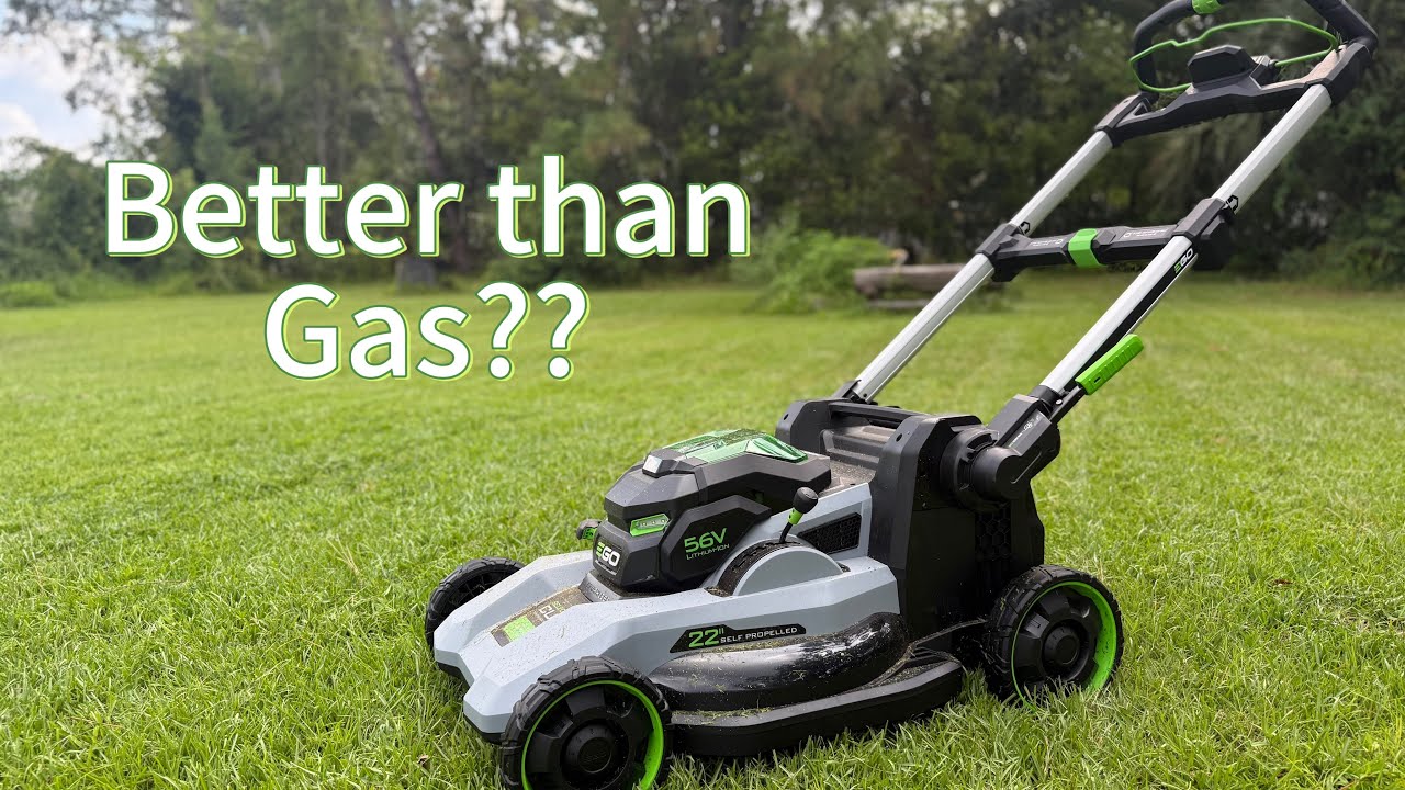 Ego Super composite mower | better than Gas? 