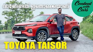 Toyota Urban Cruiser Taisor | Malayalam Review | Content with Cars