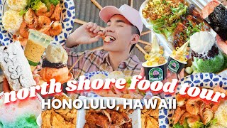 What to Eat in NORTH SHORE HAWAII! (HAWAII FOOD TOUR)