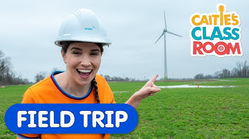 Visit A Giant Wind Turbine on a Wind Farm! | Caitie