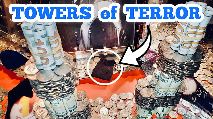TOWERS OF TERROR Inside The High Limit Coin Pusher Jackpot WON MONEY ASMR